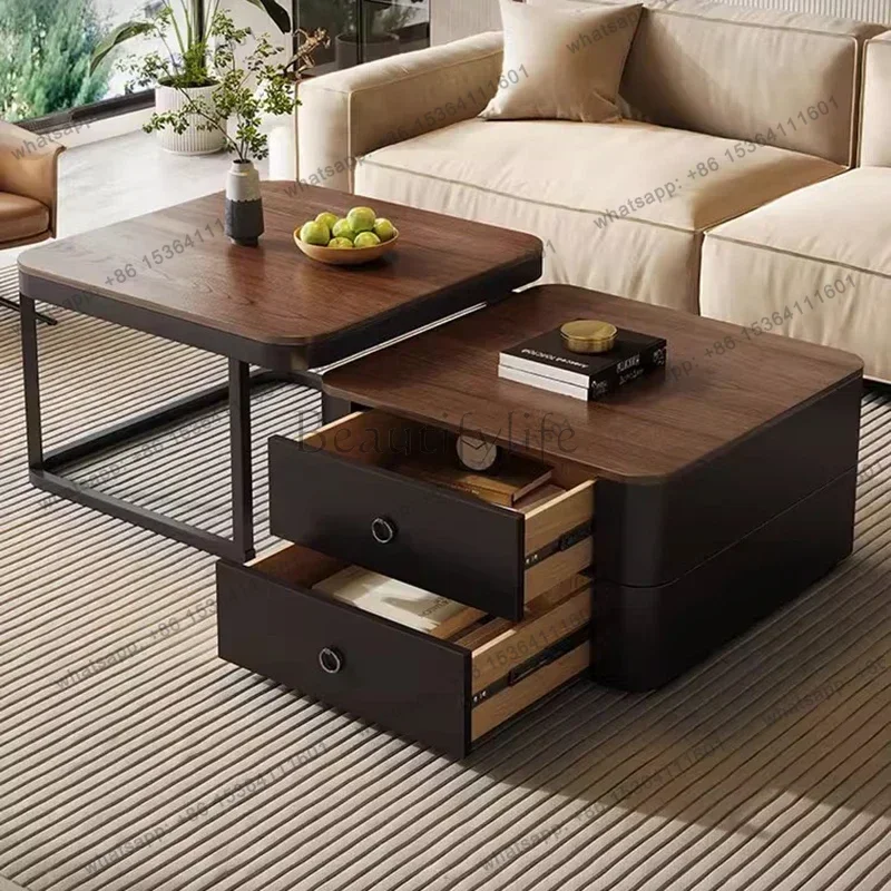 LJY Creative Simple Design Coffee Tables Trendy Premium Aesthetic Modern Coffee Tables Glamour Minimalist Table Basse Furniture