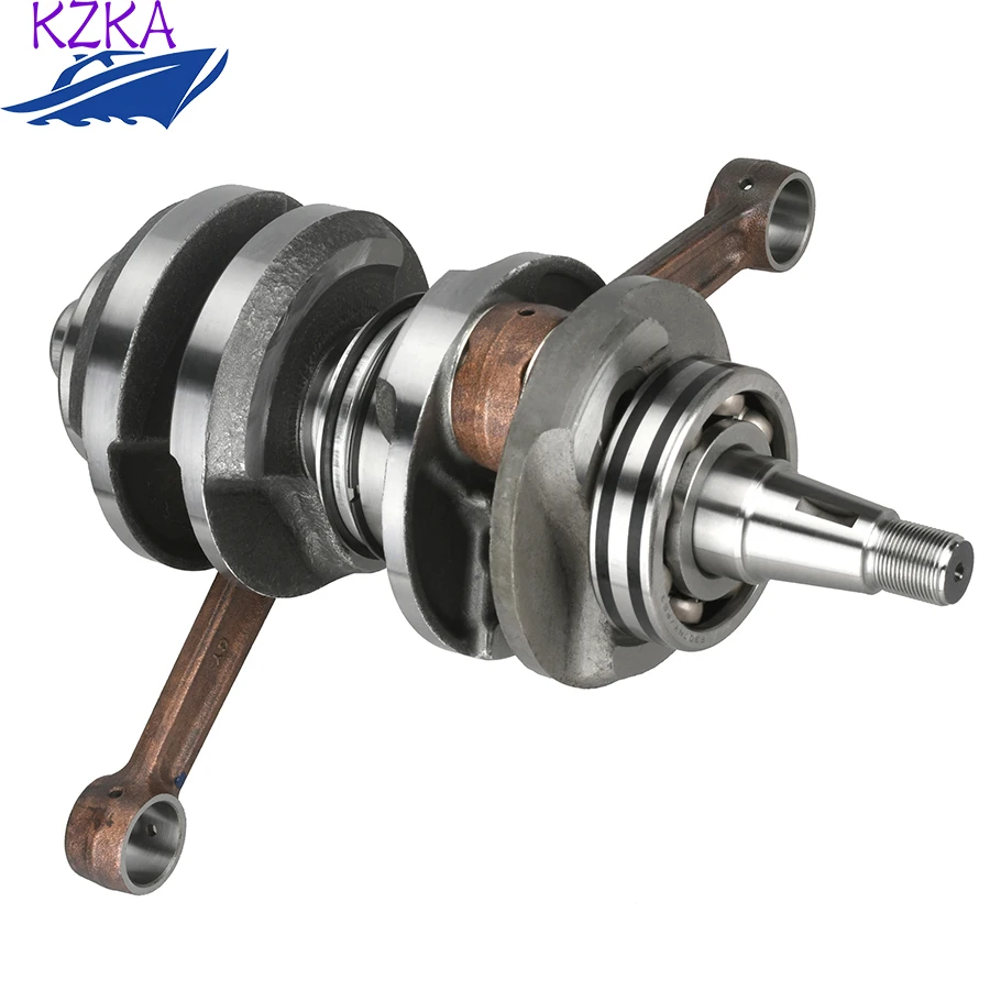 66T-11400  Crankshaft Assy 66T-11400-01 For Yamaha 40HP 40X Outboard Engine 2 Stroke 66T-11400-01