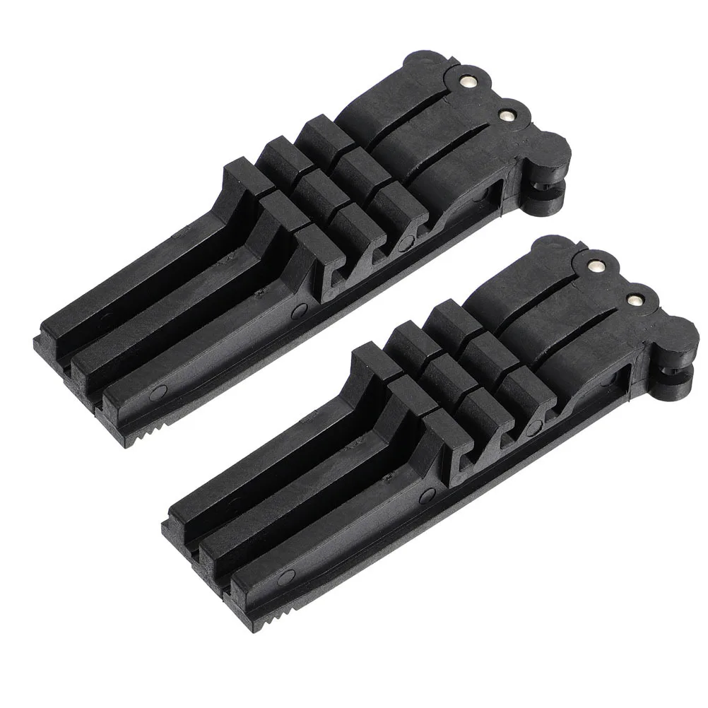 

2Pcs Folding Gas Tank Stove Stand Fuel Can Stabilizer Outdoor Camping Black Mini Lightweight Durable Bracket Fuel Can Stabilizer