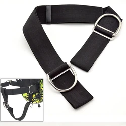 Adjustable Tech Dive Crotch Strap with Loop 5cm Universal Crotch Straps Technical Dive Free Diving Gear BCD Accessories
