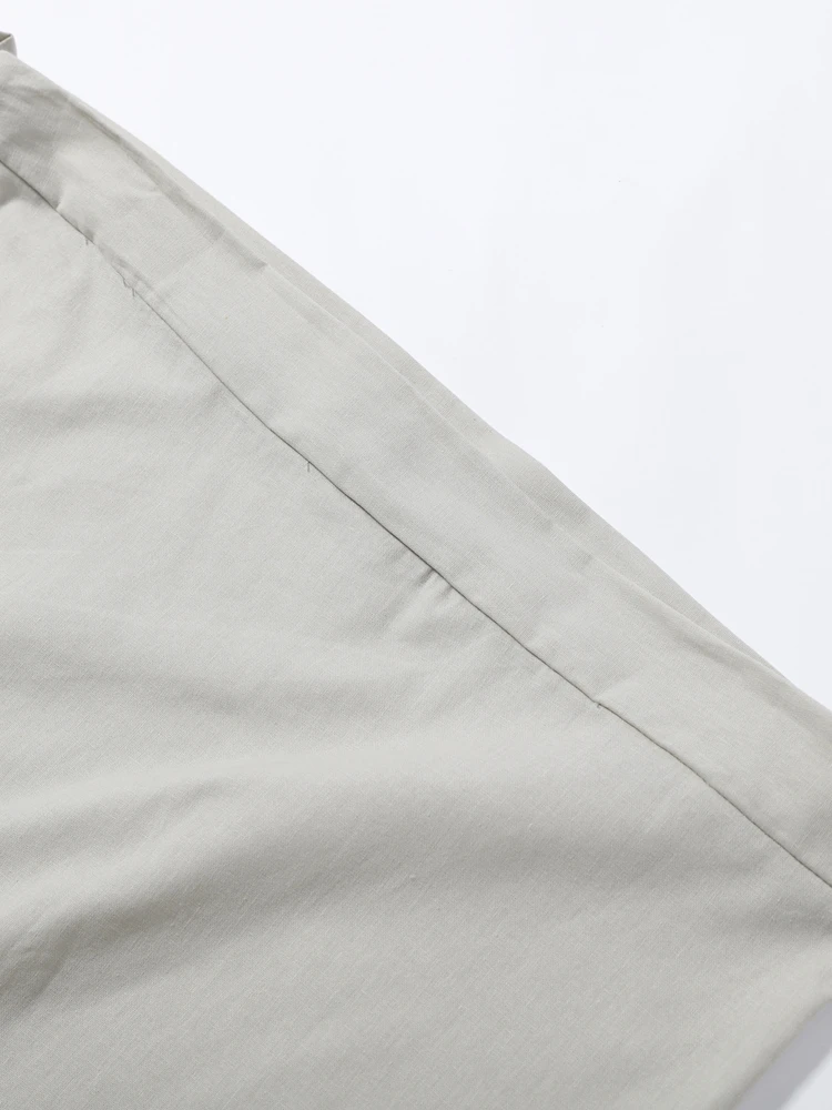 Spitzenrock, Hemd, weit geschnittene Hose, 3-teiliger Anzug für Damen, elegante Bluse mit Reverskragen, langen Ärmeln und Einreiher, Old-Money-Outfit – Detail 18
