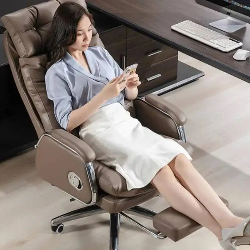 

Эргономичный офисный ПК для ленивых встреч, розовый скандинавский комната-трансформер, удобное кресло с откидной спинкой, подставка для ног, игровая спальня на колесиках