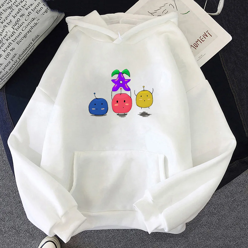 Stardew Valley Junimo Graphic Hoodie Men/women Kawaii Print Sweatshirts Cartoon Pattern Clothes Casual Fleece Fall Pullovers