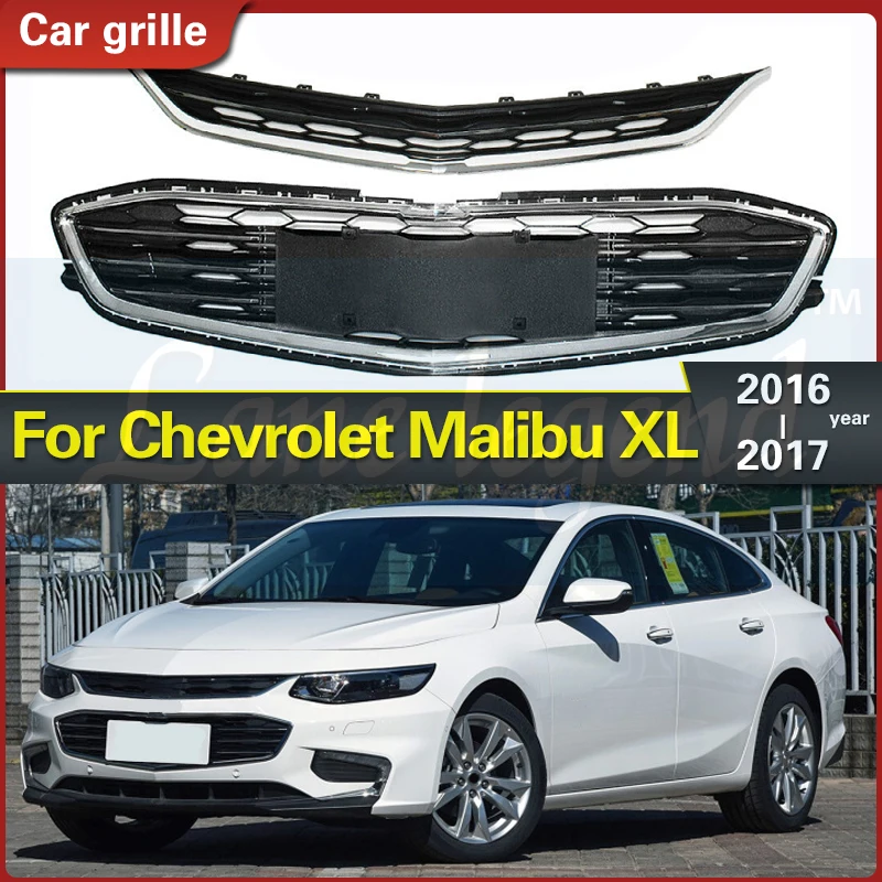 front bumper grille for chevrolet malibu XL 2016 2017 2018 car accessories automotive goods Racing Grill