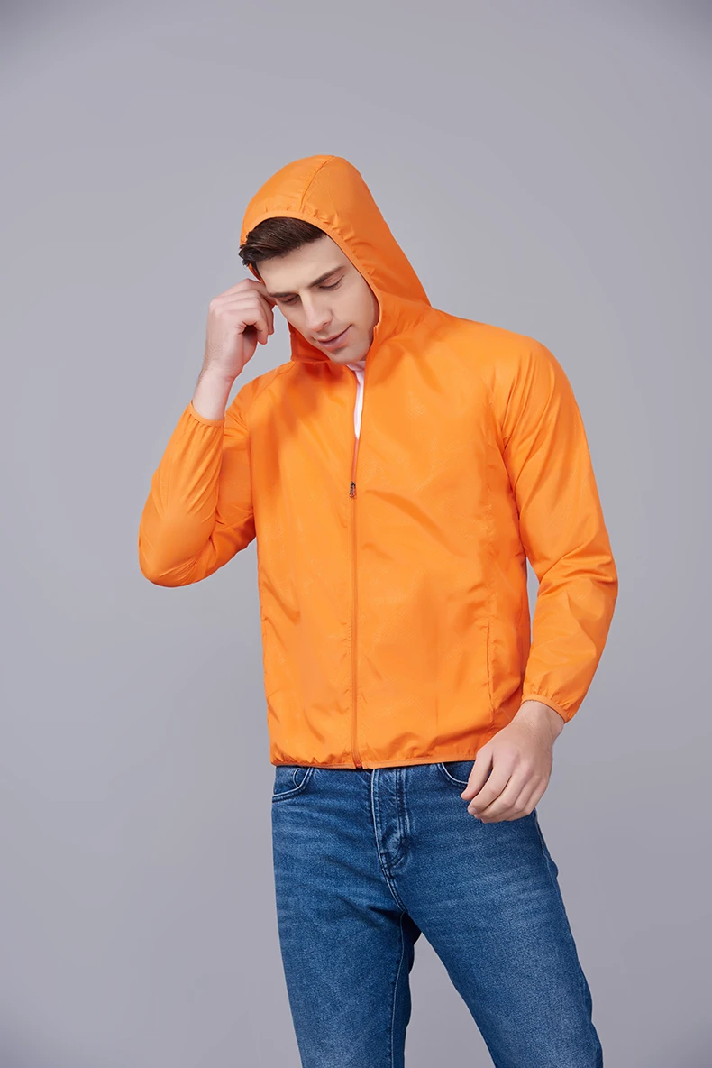 Jnln Männer Frauen wasserdichte Wander jacken schnell trocknende Camping Wind jacke Unisex Outdoor Trekking Regenmantel Anti UV packbare Kleidung – Detail 36