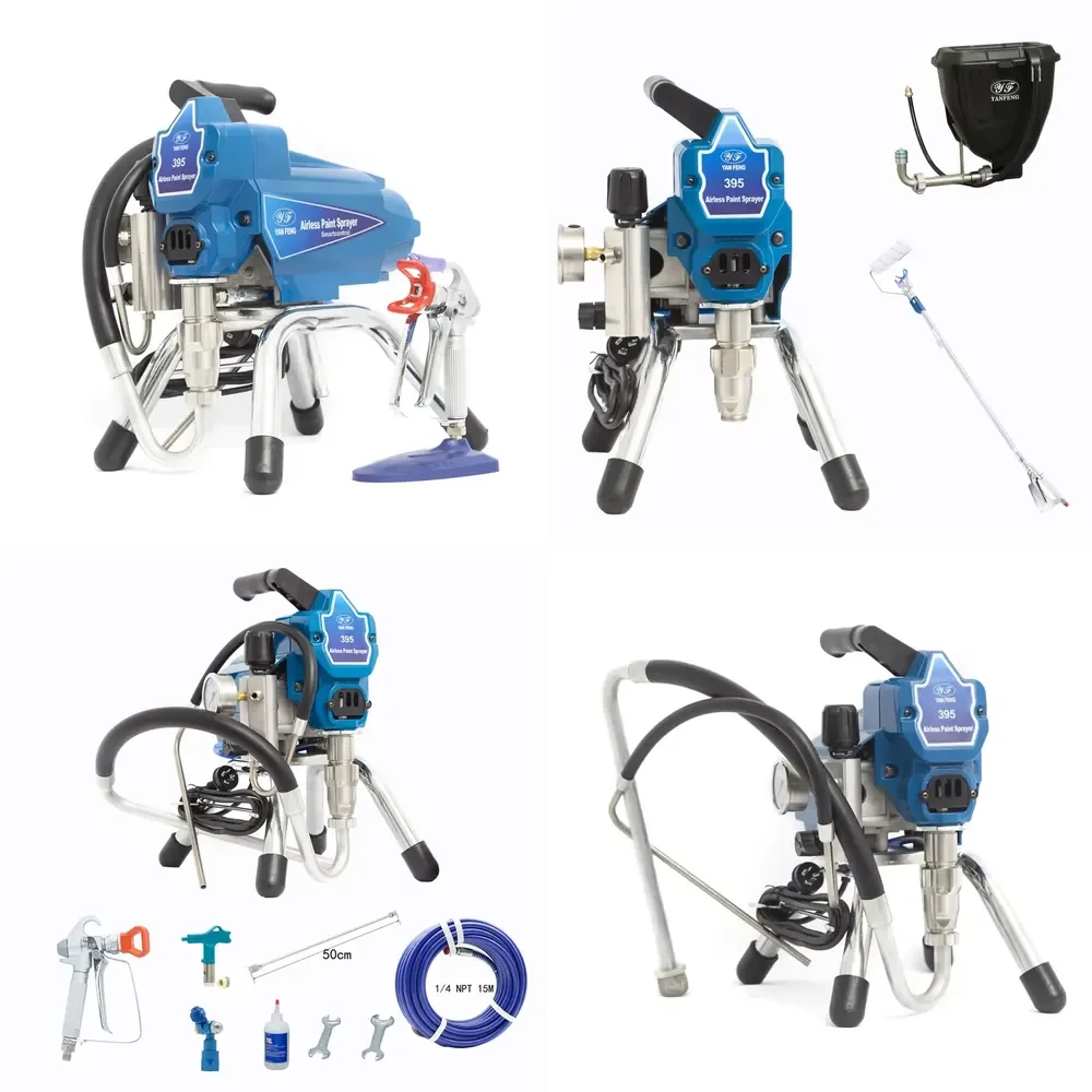 

PT-395 High Pressure Portable Electric Airless Paint Sprayer