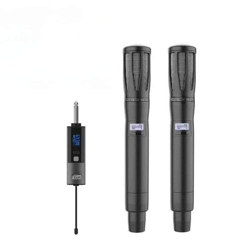 

5 Microphones One to two wireless microphones