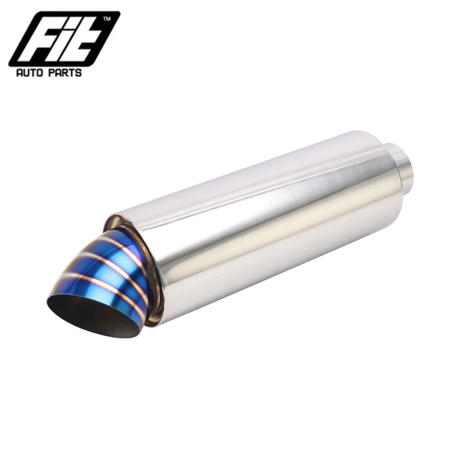 

Universal 51mm Exhaust Racing Muffler Pipe stainless steel exhaust system elbow muffler