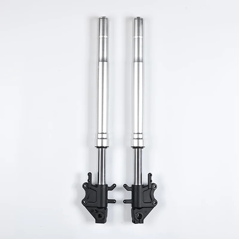 New Koyu BJG Motorcycle Front Shock Absorber Silvery Upside Inverted Fit 125/140/150/250cc for Parts Made CN/GUA 6-Month