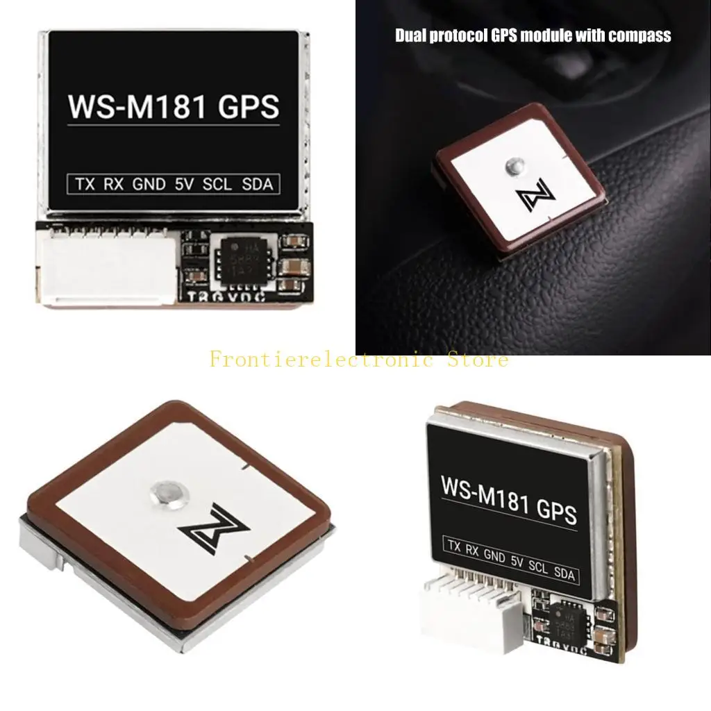 G8DB Thin Ceramic Antennas WS181 Module for FPV, Quick Positioning, Wide Compatibility Full Coverage