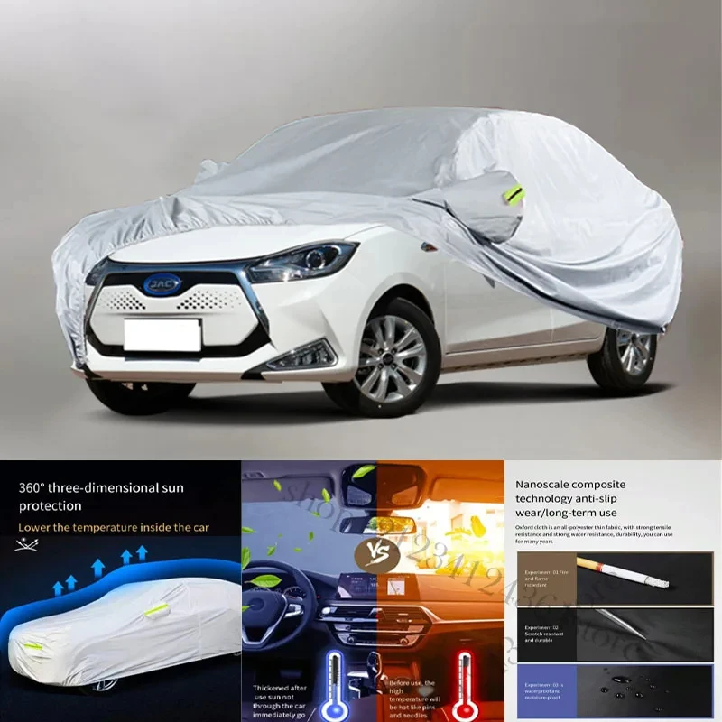 

For JAC-IEV7--Auto Anti snow Anti dust Anti-uv Anti peeling paint And Anti Rainwater 210t Car cover protection