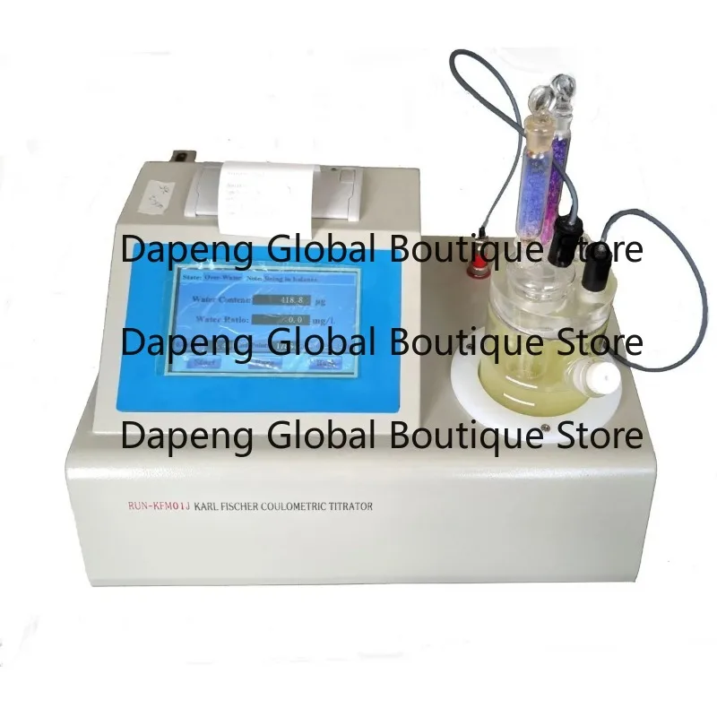 Automatic Lab Equipment Titrator Oil Mic-ro Moisture Meter for Transformer Oil Water Content Testing