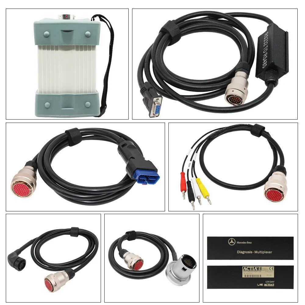 V2023.09 MB Star C3 SD Connect MB c3 con software SSD Supporta auto e camion 12V e 24V con relè NEC Scanner diagnostico automatico