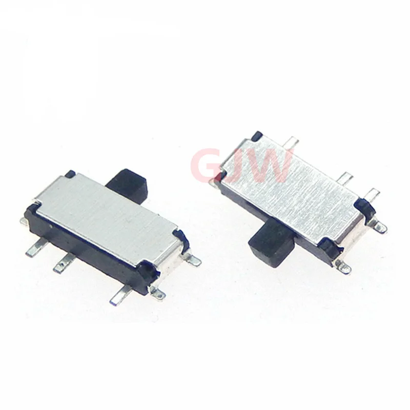 10 pcs Mini 7-Pin On/Off 1P2T SPDT MSK-12C02 SMD Toggle Slide Switch For MP3 MP4