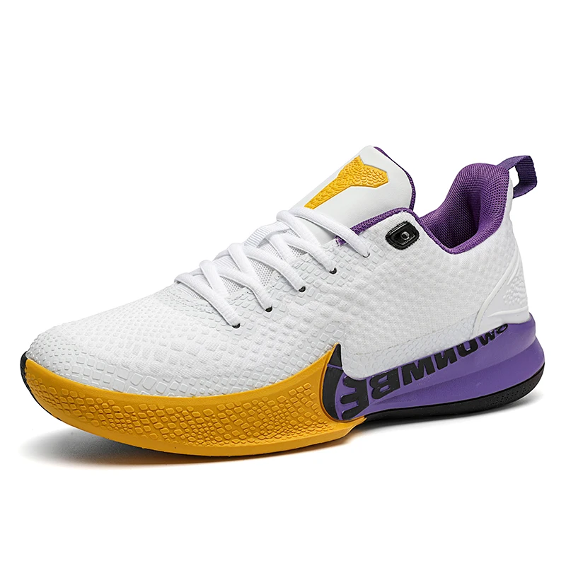 

2025New Comfort Casual Kobe Manba Basketball Shoes Rubber Sole Will Ring High Quality Couple Models Sneaker