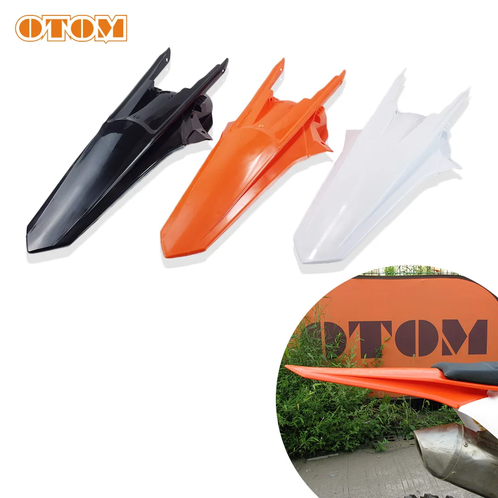 

OTOM Motorcycle Rear Fenders Body Kit Fairing Mudguard Wheel Splash Shield Plastic Guard For KTM SX SXF XC-F 125 150 300 350 450