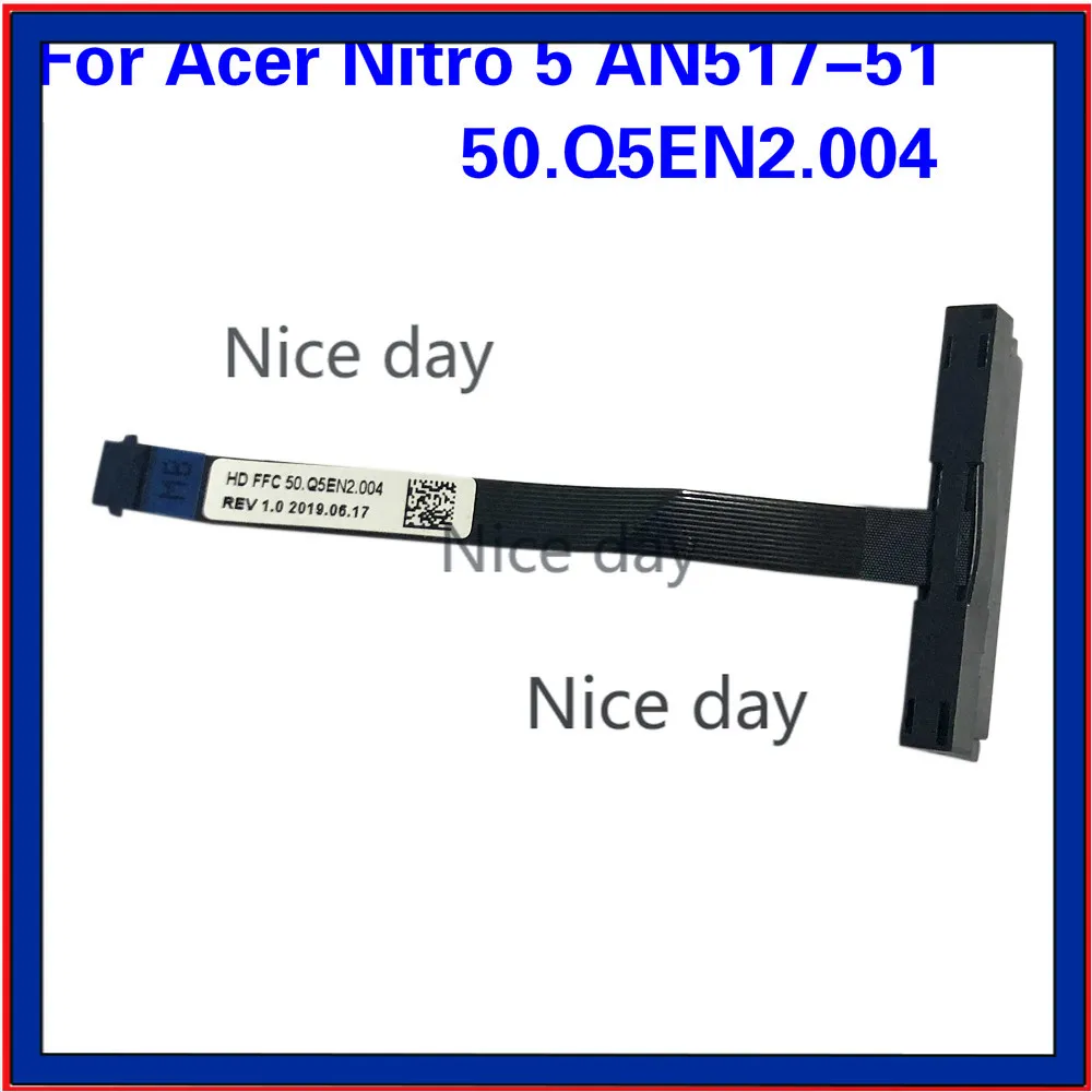 1pcs & 3pcs SATA Hard Drive HDD Connector Cable Wire 50.Q5EN2.004 For Acer Nitro 5 AN517-51