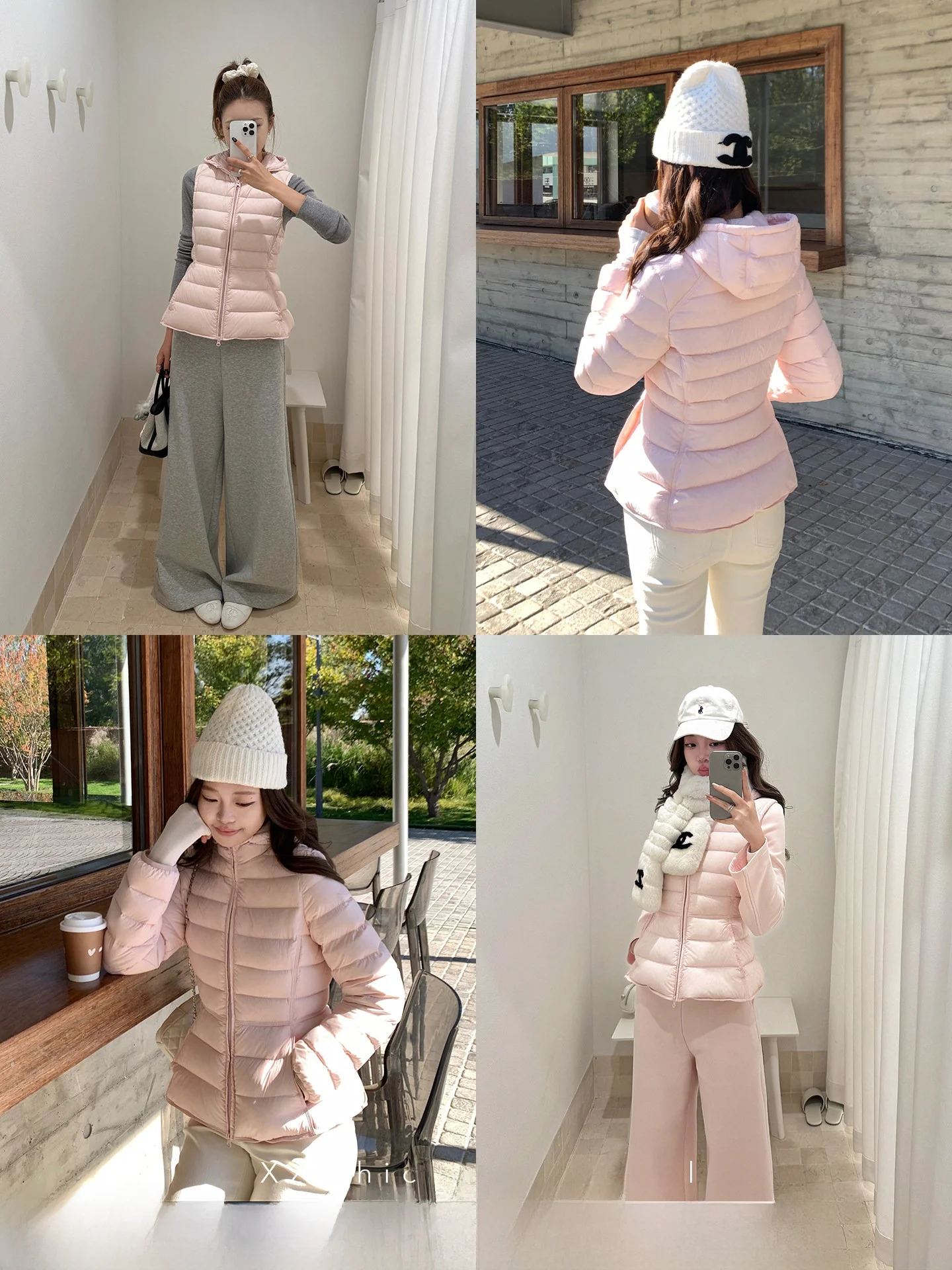 

Женский утепленный жилет Xzichic с капюшоном, 90% белый пух, без перьев, зимняя верхняя одежда, утолщенный, с длинными рукавами, на молнии