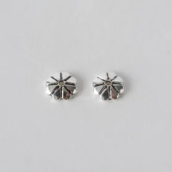 solid 925 sterling silver bead cap, spacer bead caps, jewelry diy silver findings/components PA355