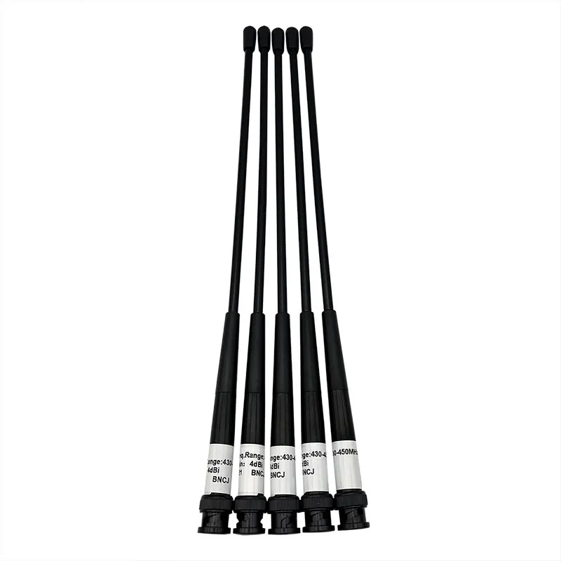 5PCS Antena biczowa 430-450MHZ Port BNC 4dbi Dla Sokk-ia Dla Top-con Dla South Trimble Wszystkie marki Surveying GPS RTK Tachimetr