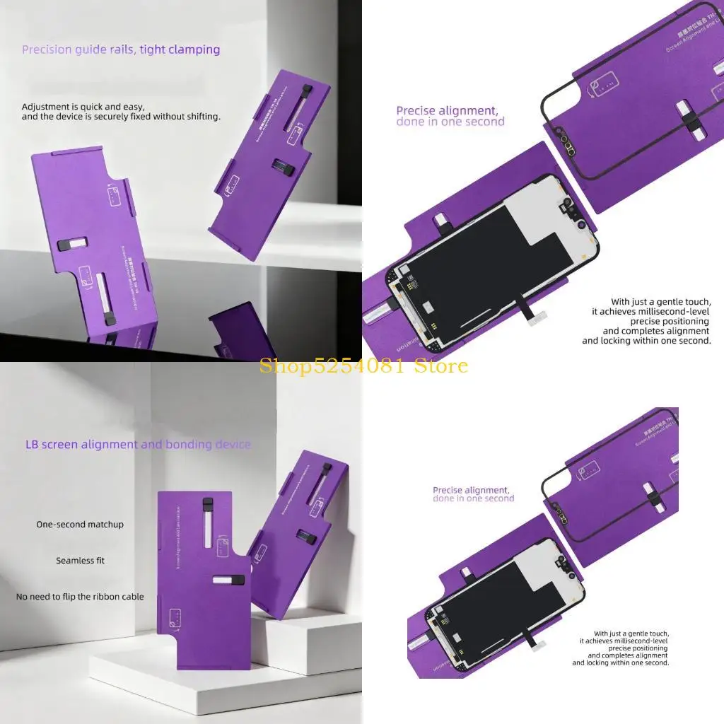 

AXYC High Accuracy Screen Mounting Tool Screen Alignment Lamination Device For Phones Repair Includes Durability Frame
