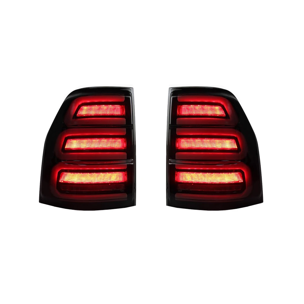 CAR LED TAIL LIGHT ASSEMBLY VECHILE REAR LAMP FIT FOR MITSUBISHI PAJERO V93 V97 2009-2023 BRAKE TURN SIGNAL REVERSE REAR LIGHT