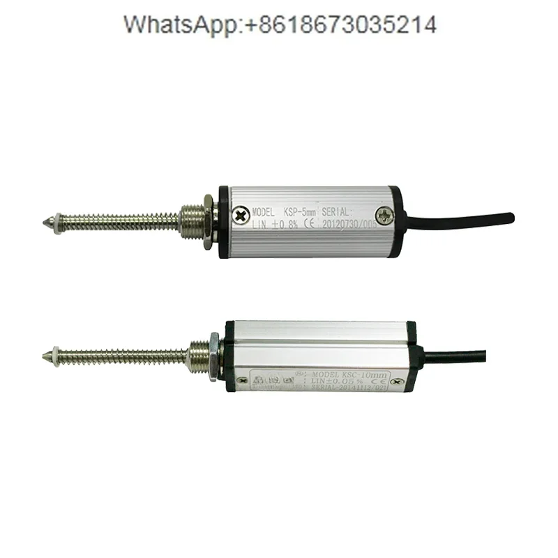 

KSC/KSP precision miniature self-recovery small volume linear displacement transducer round square