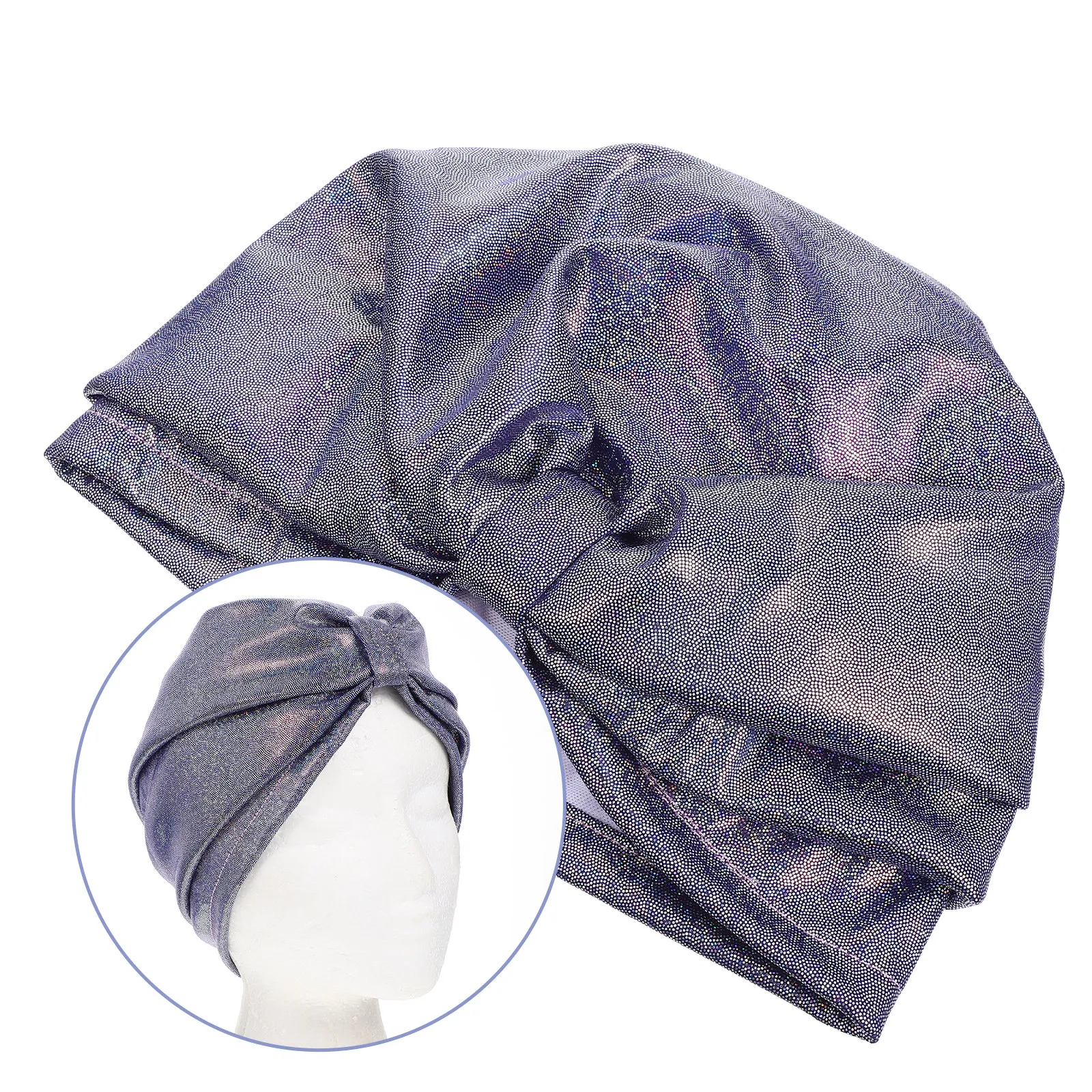 

Women Swim Cap Nylon Material Waterproof Elastic Fit Swimming Hat for Pool Training Beach Yoga Hair Safety Comfortable