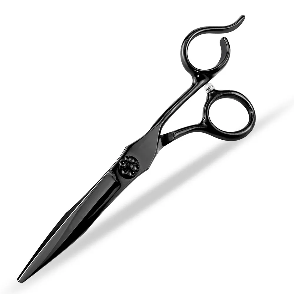 Professional JP440c steel 6 '' Upscale scissor Black hair scissors haircut thinning barber cutting shears hairdresser scissors