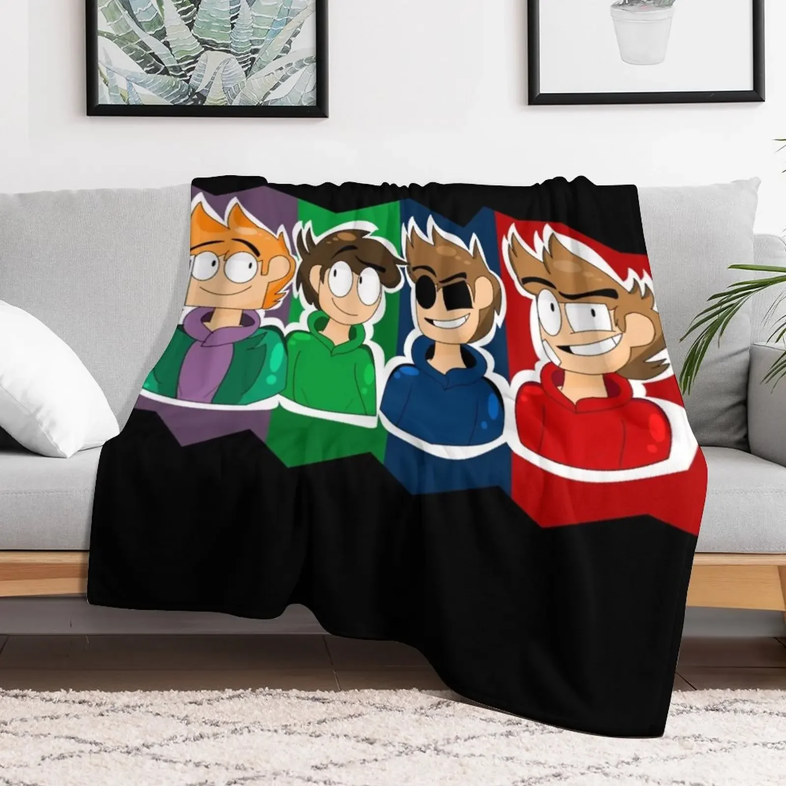 eddsworld 3 Throw Blanket Bed Hair For Sofa Thin Beautifuls Blankets