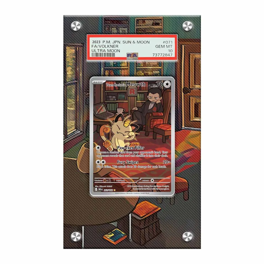 Art Display Case for Dawn Meowth Vulpix