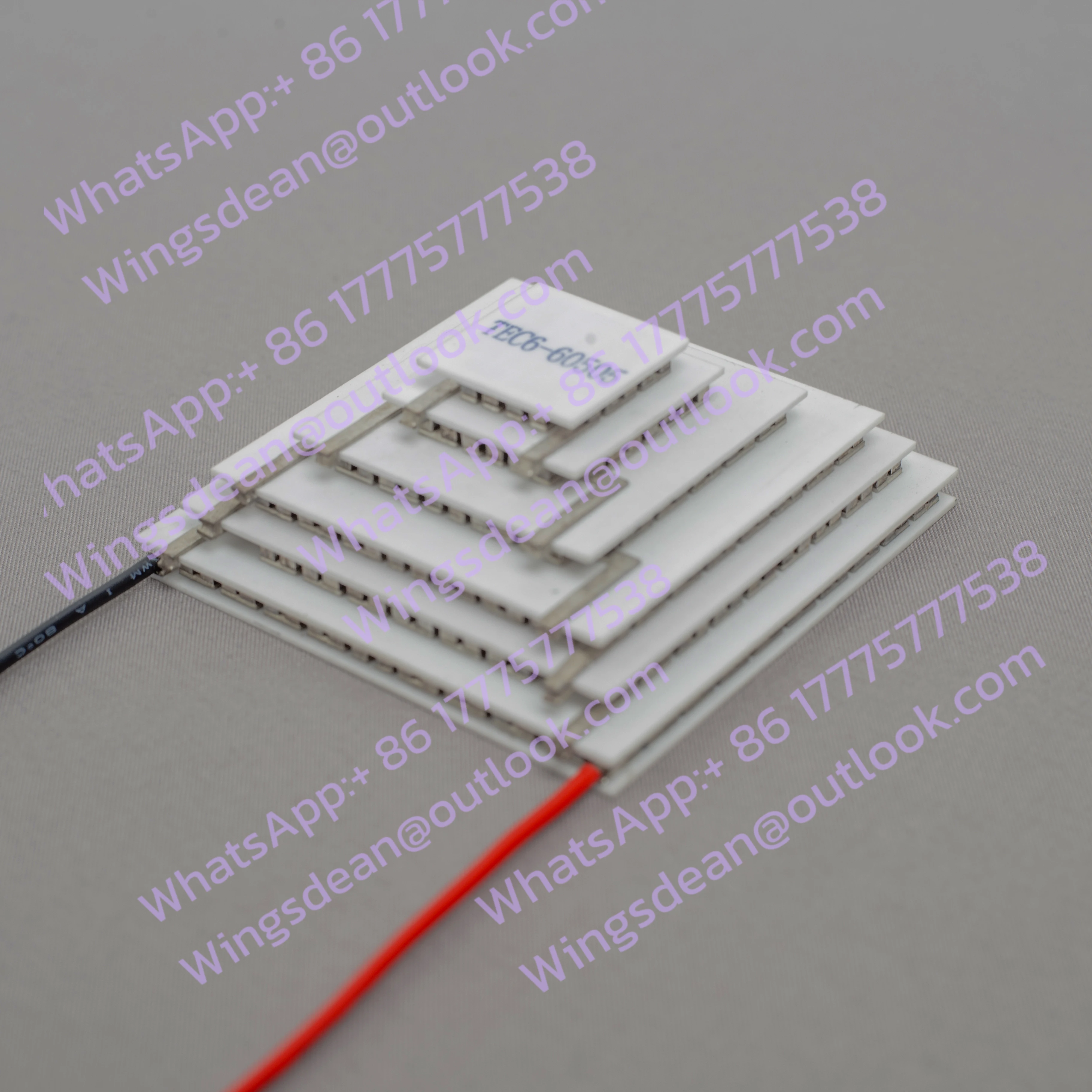 High Efficiency Tec6-60505 Temperature Controller Peltier Cooler Module