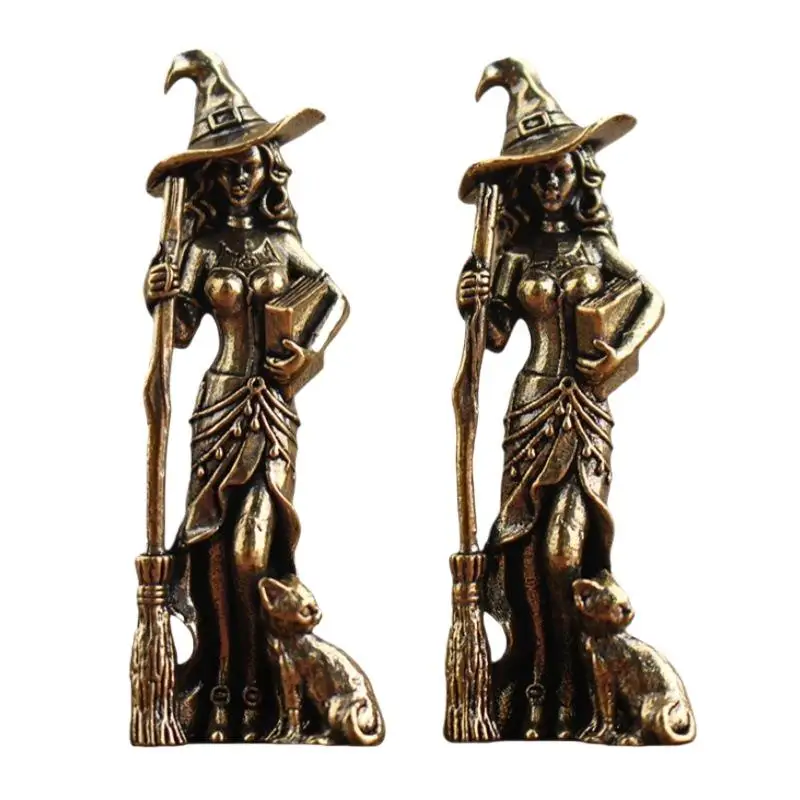 ★ ▲ 1PC Ornement de sorcière lunaire magique, décoration intérieure, décoration de salon/entrée, articles d'ameublement, statue de sorcier