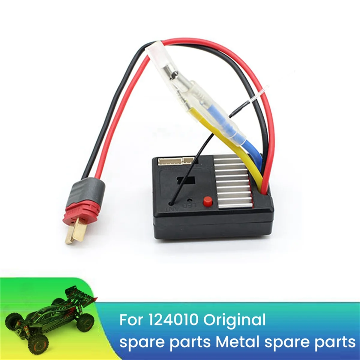 Nuovo ricevitore telecomando circuito del veicolo scheda principale per WLToys 1/12 124010 RC parti di aggiornamento per auto