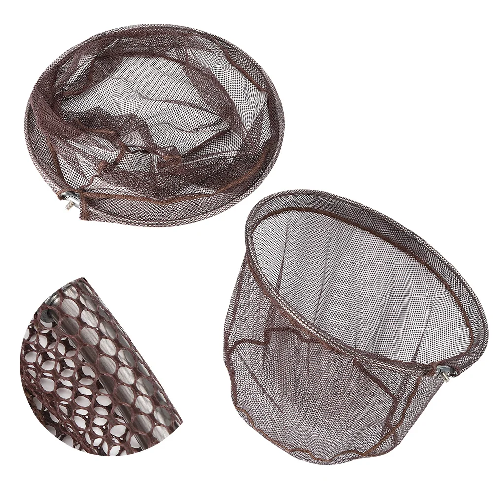 رأس شبكة هبوط للصيد خفيفة الوزن وقابلة للطي ، دعم قوي ، صيد بري ، متجر معالجة خارجي