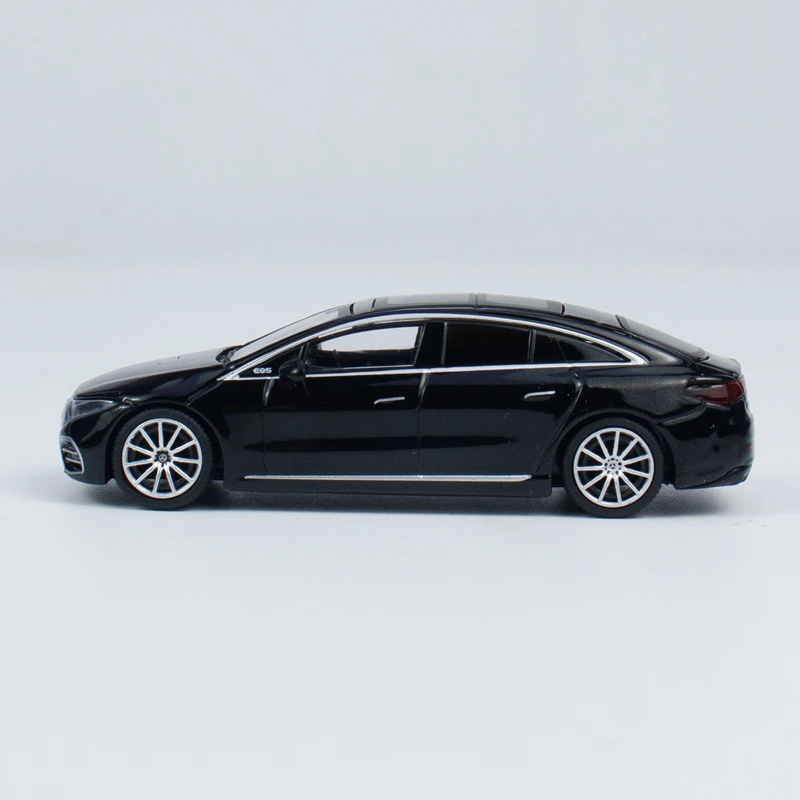 Liga Die-Cast Simulação Modelo de carro, Brinquedos para meninos, Presentes de aniversário de férias para crianças, Mercedes-Benz S-BENZ EQS 580 4MATIC, 1:64