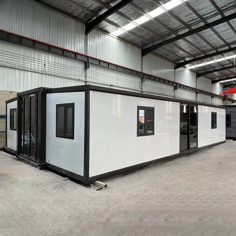 High End Modern Container House with Eco Friendly Mobile Home 20ft 2 Bedrooms Expandable Prefab Featuring Solar Ready Roof