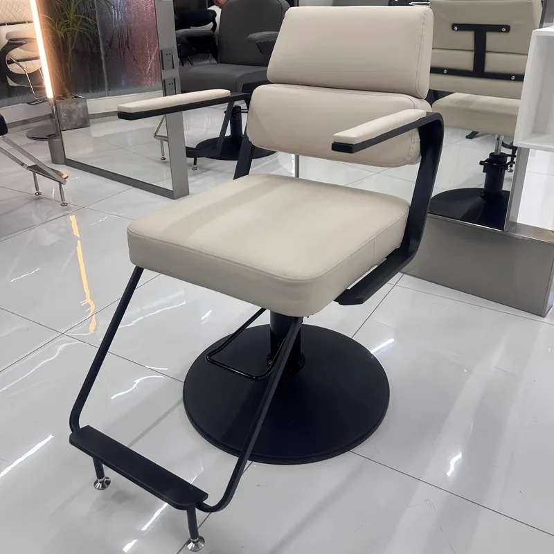 

Professional Beauty Salon Furniture Chair Portable Stool Dressing Hairstylist Decor Armchair Chairs Chaise Reclining Rotating