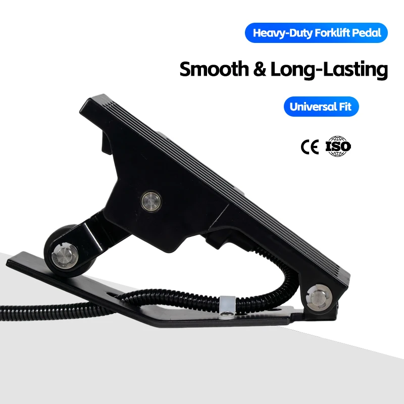Heavy Duty Forklift Accelerator Pedal Sensor Throttle Pedal IP67 Smooth Control Universal Fit for Electric Forklift