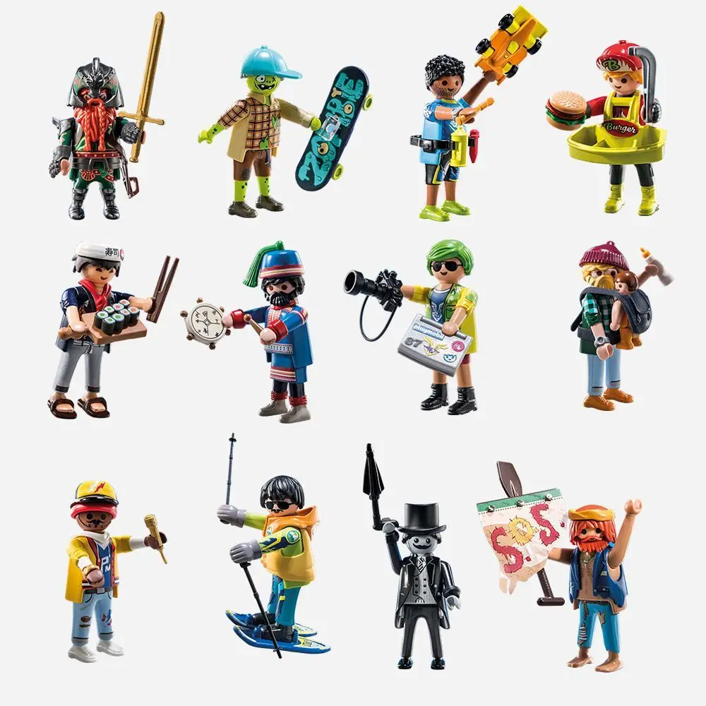 Venta caliente [alemán genuino] Playmobil World niños y niñas muñecas bolsa ciega S25 juguetes para niños juguetes de muñecas de simulación