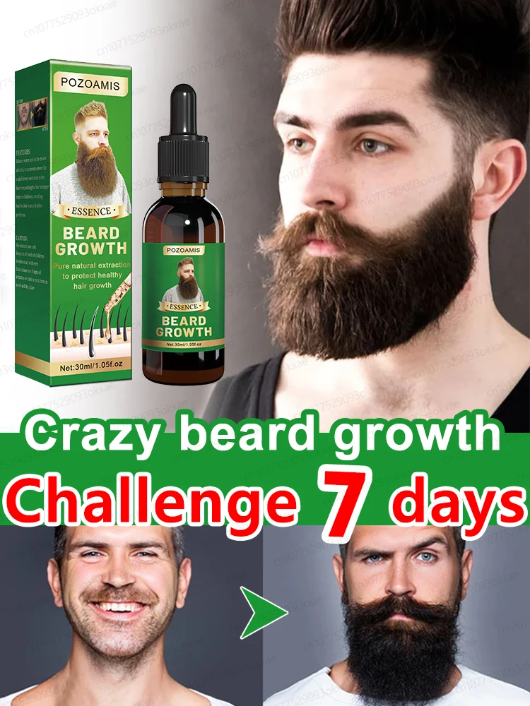 Premium Beard Growth Essence for Effortless Beard Growth