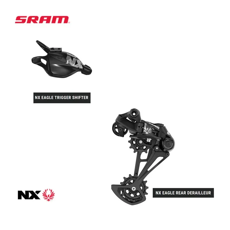 SRAM NX EAGLE 12SPEED SHIFTER GROUP TRIGGER SHIFTER AND REAR DERAILLEUR MTB & Road bicycle acesssories cycling