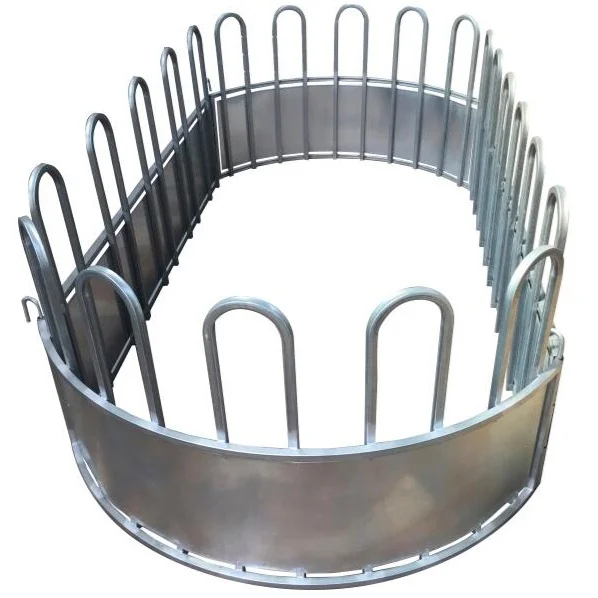 Heavy Duty Galvanized Cattle/ Horse Round Bale Feeder