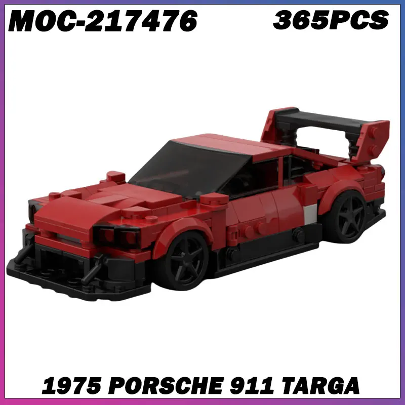 

365PCS MOC-217476 Famous Supercar Racing Sports Classical Cars Vehicle Speed Champion Racer Building Blocks Brick Creative