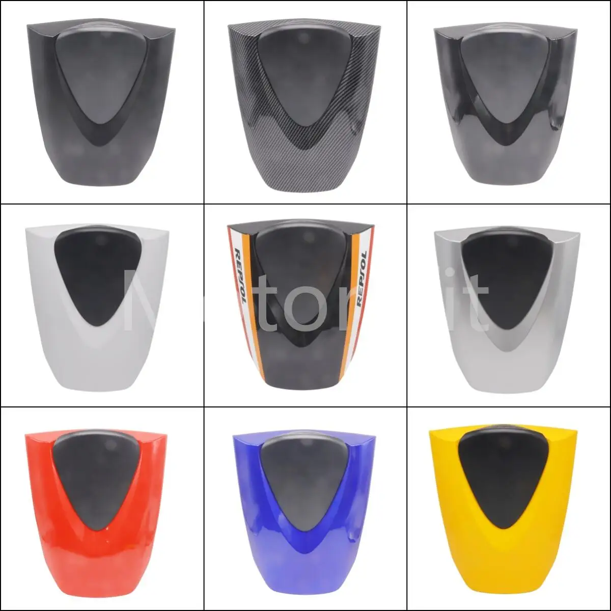 

For Honda CBR600RR CBR 600 RR F5 2007 2008 2009 2010 2011 2012 Motorcycle Pillion Rear Seat Cover Cowl Solo Fairing CBR600 600RR