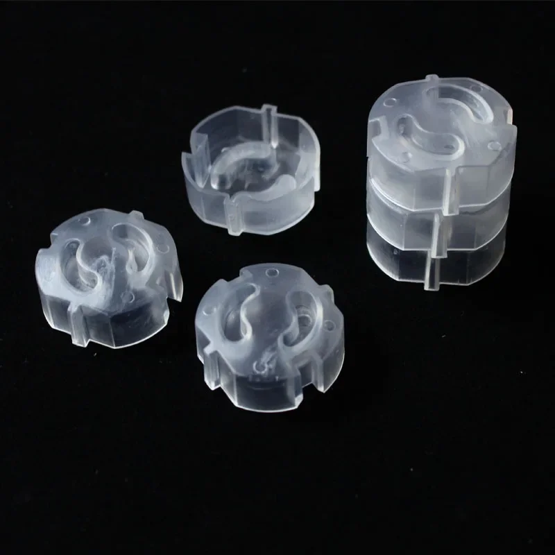 10pcs European Socket Plugs Protector 2 Hole Round Baby Kids Child Safety Guard Protection Anti Electric Outlet Rotate Cover