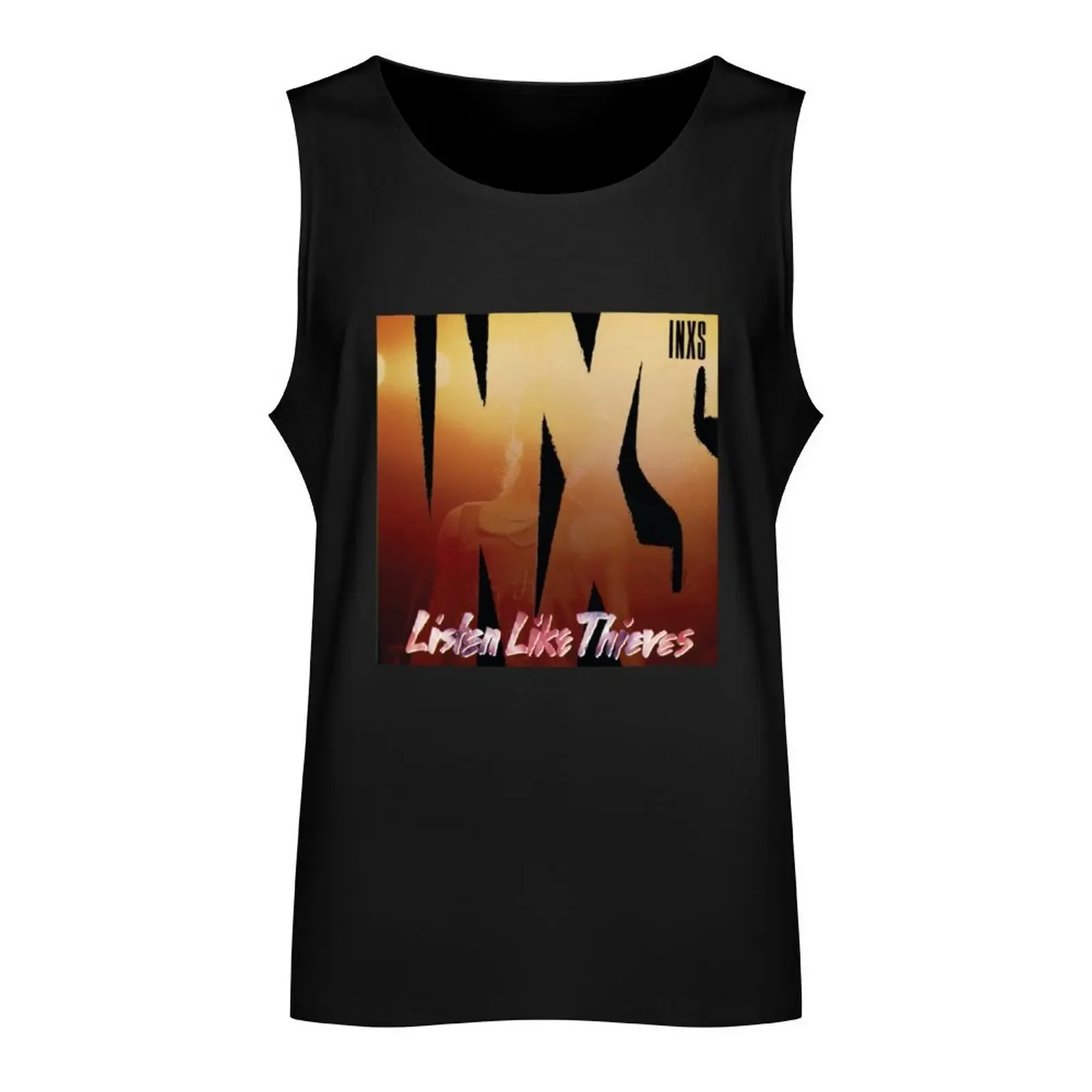 íNXS Listen Like Thieves Album Cover Tank Top gym shirt man sports t-shirts for men Sleeveless men