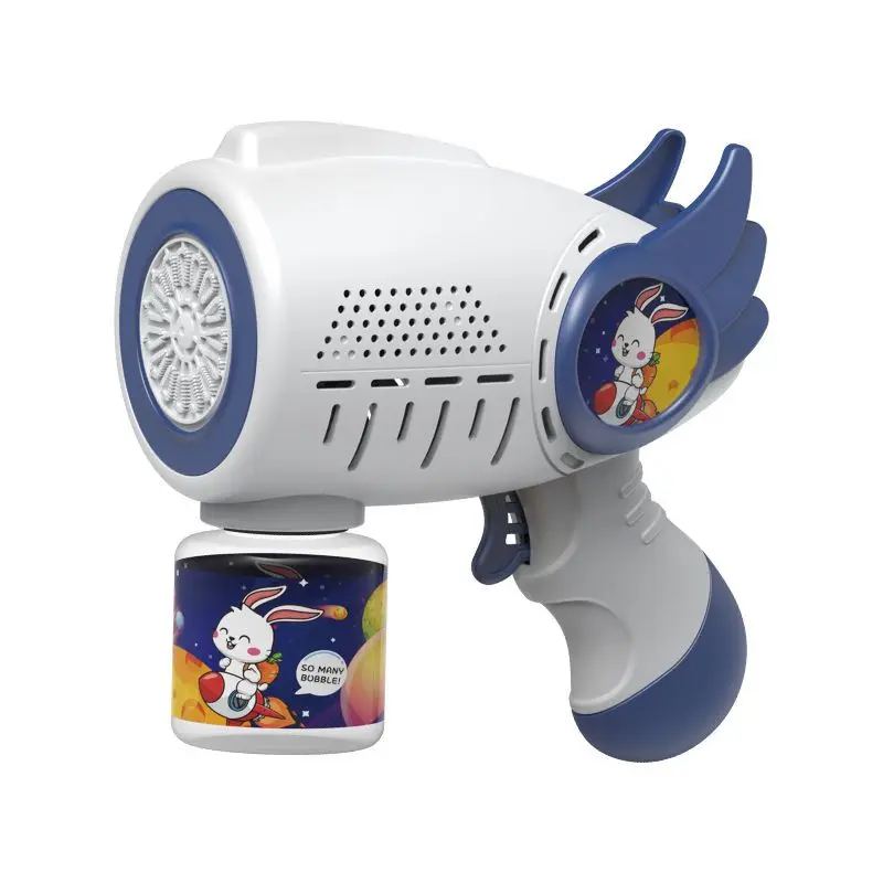 Cartoon Shape Bubble Gun for Kids Sopro automático Máquina de bolhas portátil Arma de bolhas elétrica Brinquedos de banho de praia de verão Brinquedos ao ar livre