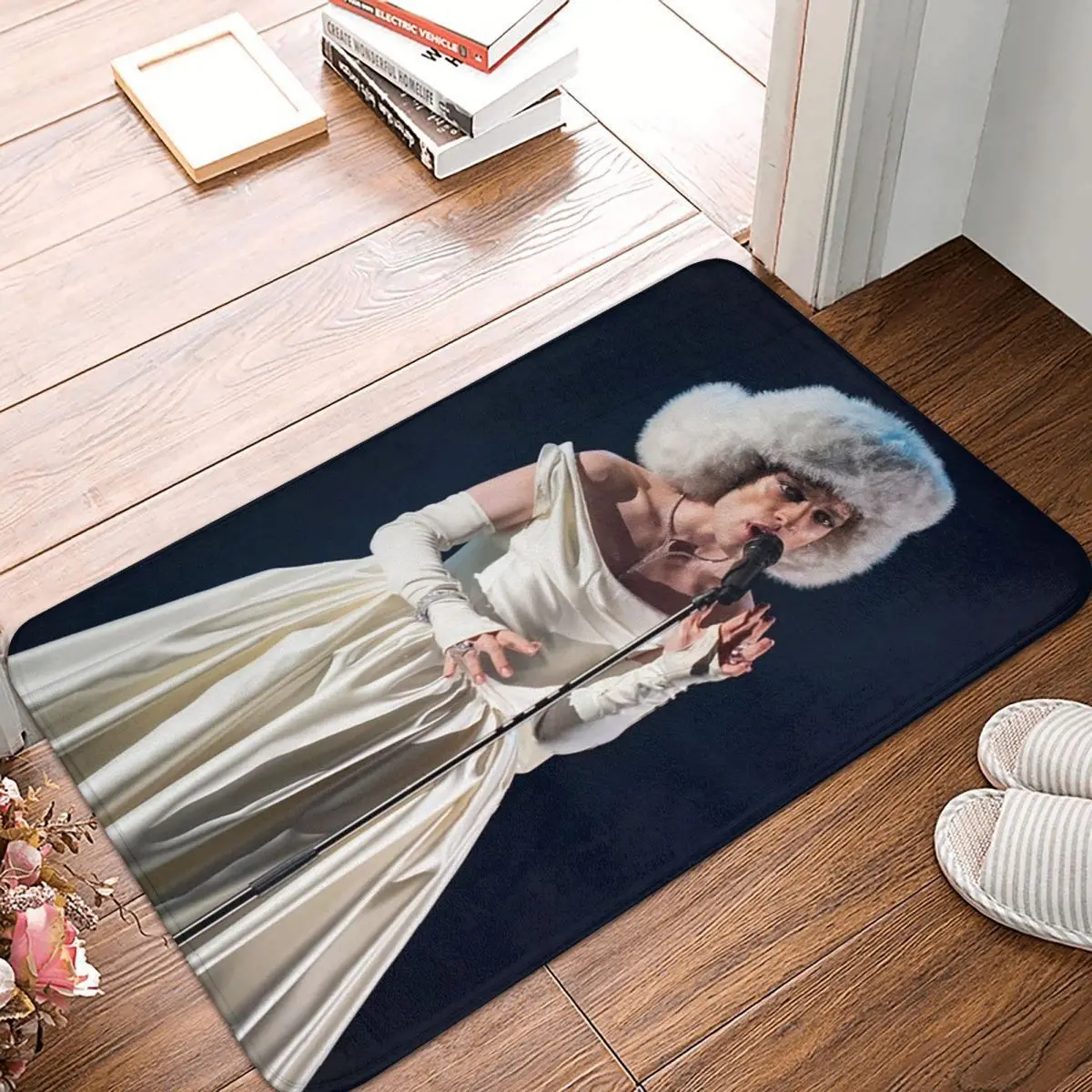 Nemo 2024 The Code Eurovisions Switzerland Winner Doormat Kitchen Entrance Home Floor Mat Non-slip Carpet Rug for Balcony Mats