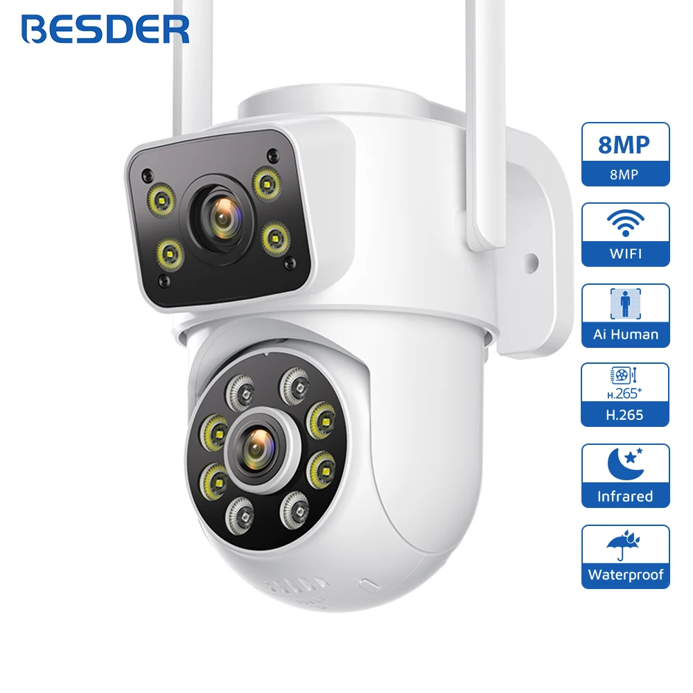 Besder 8MP Wifi Cam… - image
